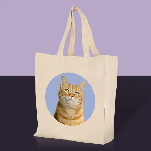 Foto: Deine Katze - Stofftasche