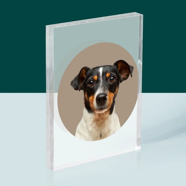 Foto: Dein Hund - Acrylblock