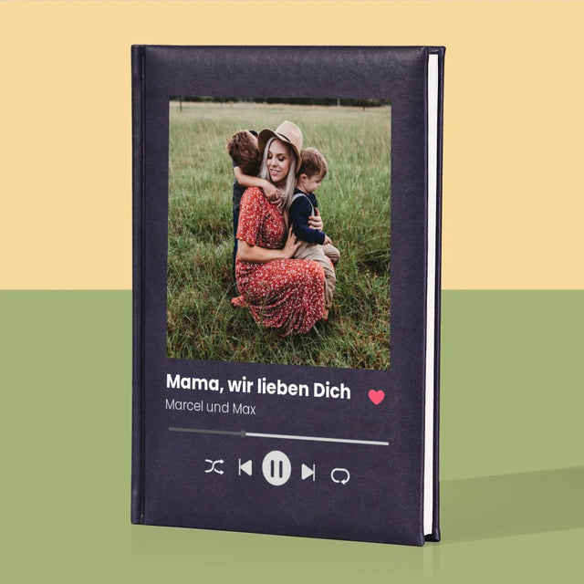 Foto Und Unterschrift: Mama, Wir Lieben Dich - Notizbuch