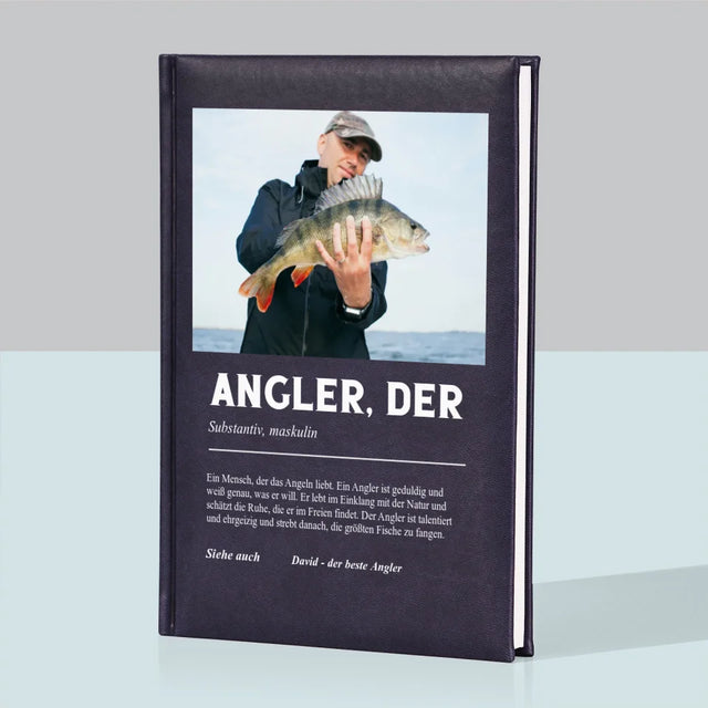 Foto Und Unterschrift: Angler Definition - Notizbuch