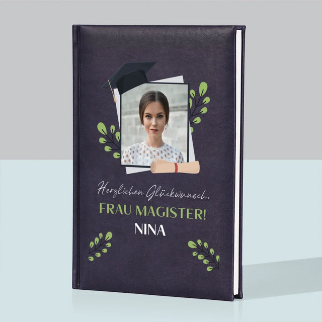 Foto Und Unterschrift: Herzlichen Glückwunsch - Notizbuch