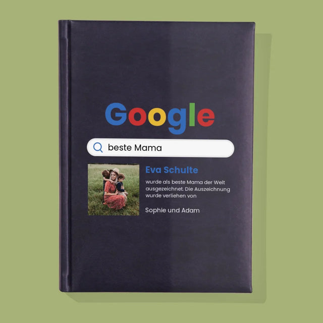 Foto Und Unterschrift: Beste Mama Google-Suche - Notizbuch