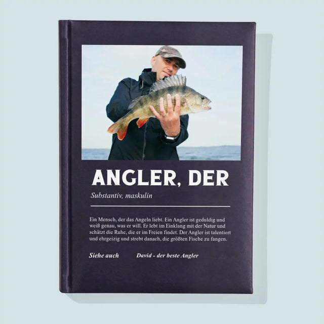 Foto Und Unterschrift: Angler Definition - Notizbuch