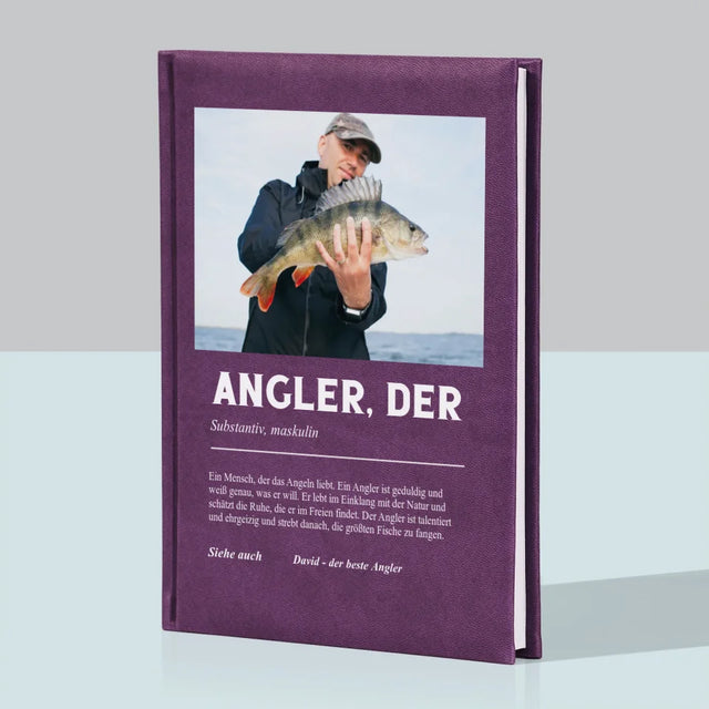 Foto Und Unterschrift: Angler Definition - Notizbuch