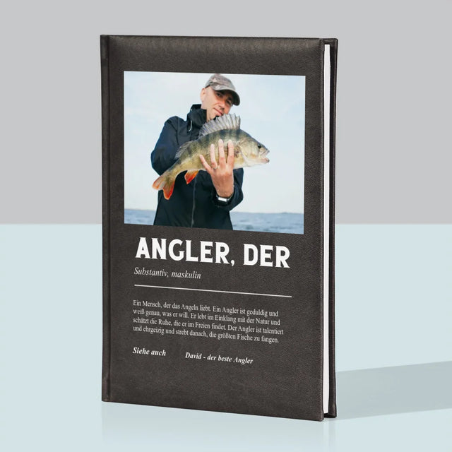 Foto Und Unterschrift: Angler Definition - Notizbuch