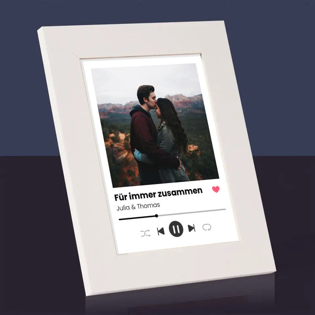 Foto Und Unterschrift: Ihr Foto Spotify - Bilderrahmen