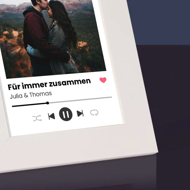 Foto Und Unterschrift: Ihr Foto Spotify - Bilderrahmen
