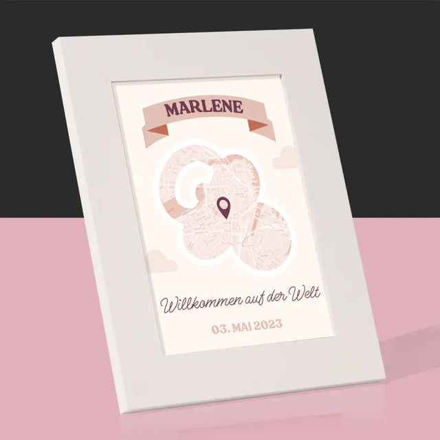 Ihr Standort: Ihr Standort: Willkommen Auf Der Welt - Bilderrahmen