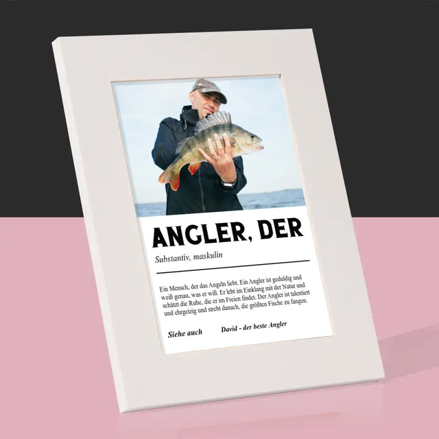 Foto Und Unterschrift: Angler Definition - Bilderrahmen