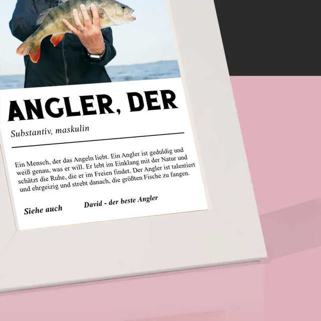 Foto Und Unterschrift: Angler Definition - Bilderrahmen