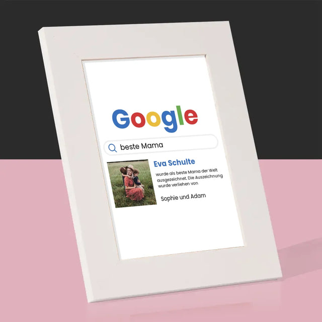 Foto Und Unterschrift: Beste Mama Google-Suche - Bilderrahmen