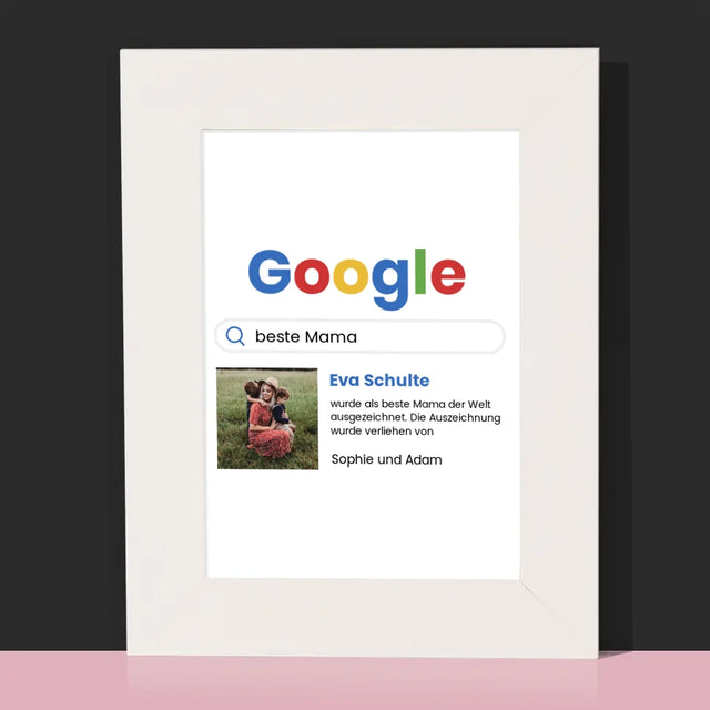 Foto Und Unterschrift: Beste Mama Google-Suche - Bilderrahmen