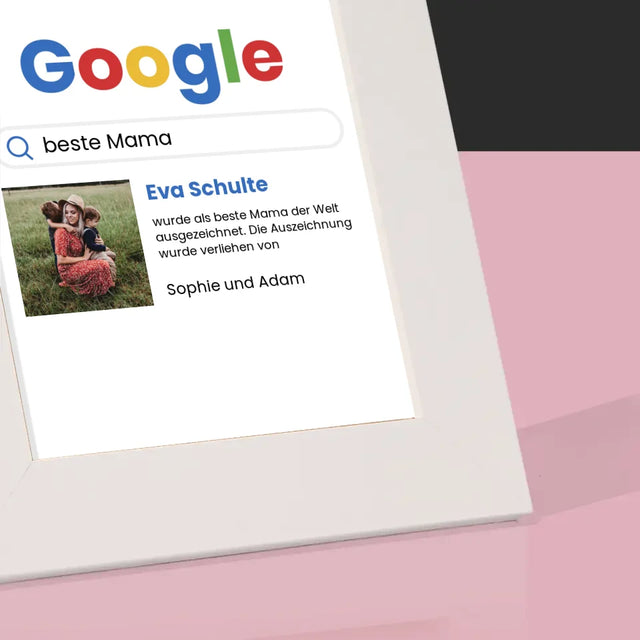 Foto Und Unterschrift: Beste Mama Google-Suche - Bilderrahmen