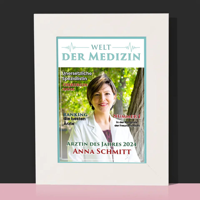 Magazin-Cover: Welt Der Medizin - Bilderrahmen