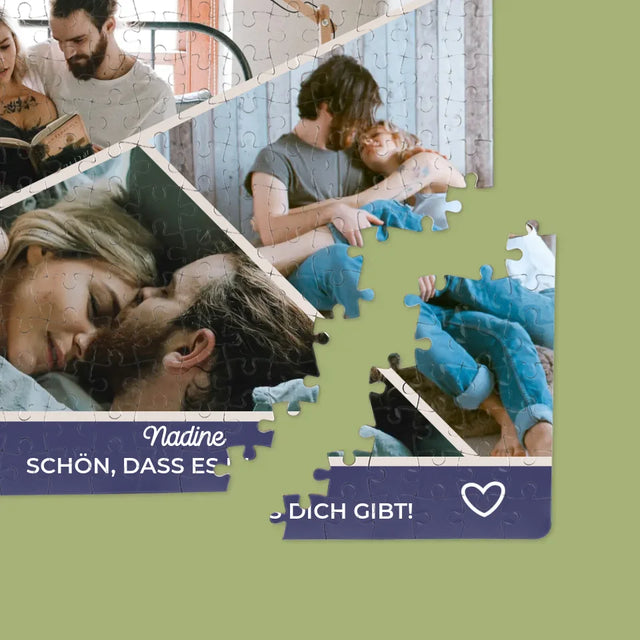 Fotocollage: Schön, Dass Es Dich Gibt - Puzzle