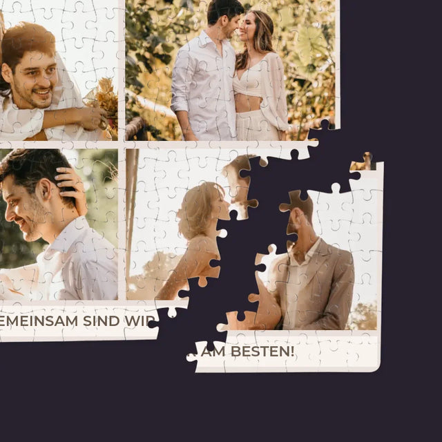 Fotocollage: Gemeinsam Sind Wir Am Besten Collage - Puzzle