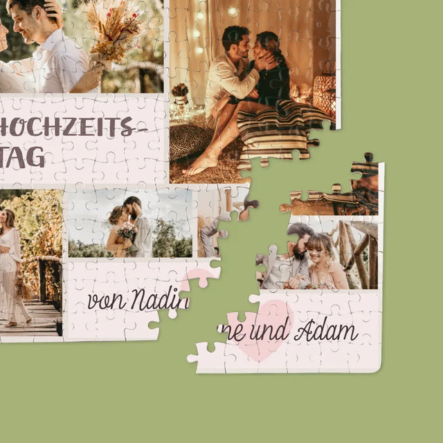 Fotocollage: 5. Hochzeitstag - Puzzle