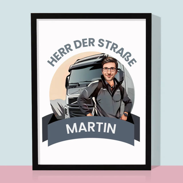 Ihr Avatar: Herr Der Straße - Druck Mit Rahmen 30X40