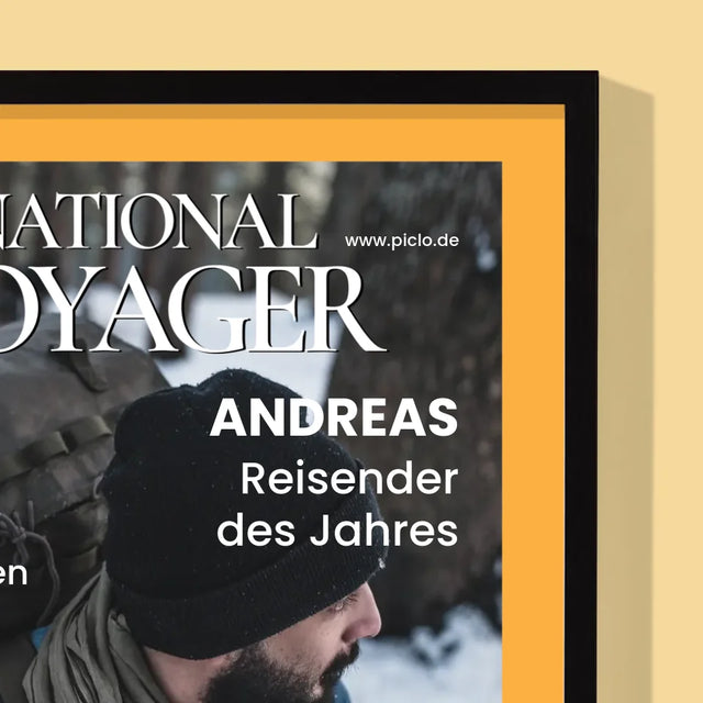 Magazin-Cover: National Voyager - Druck Mit Rahmen 30X40