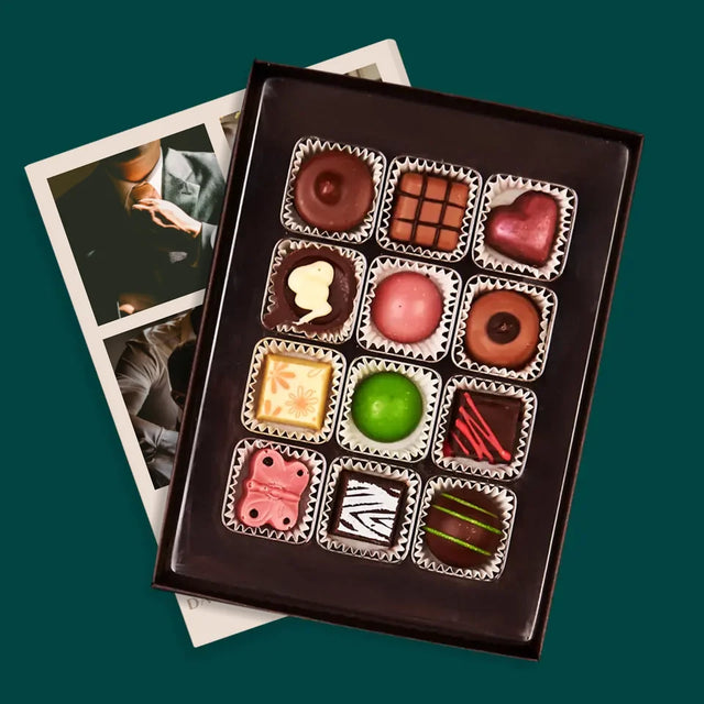 Fotocollage: Danke - Pralinen