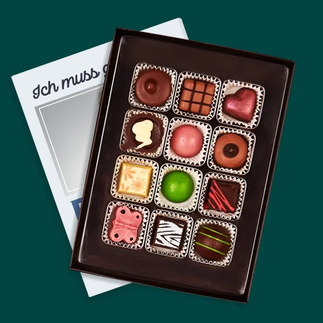 Foto Und Unterschrift: Ich Muss Gar Nichts! Rentner - Pralinen