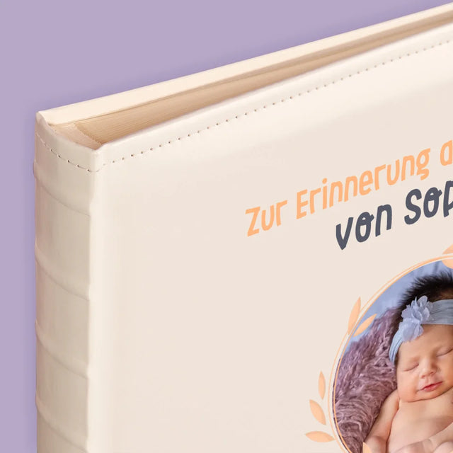 Foto Und Unterschrift: Zur Erinnerung An Die Heilige Taufe - Fotoalbum