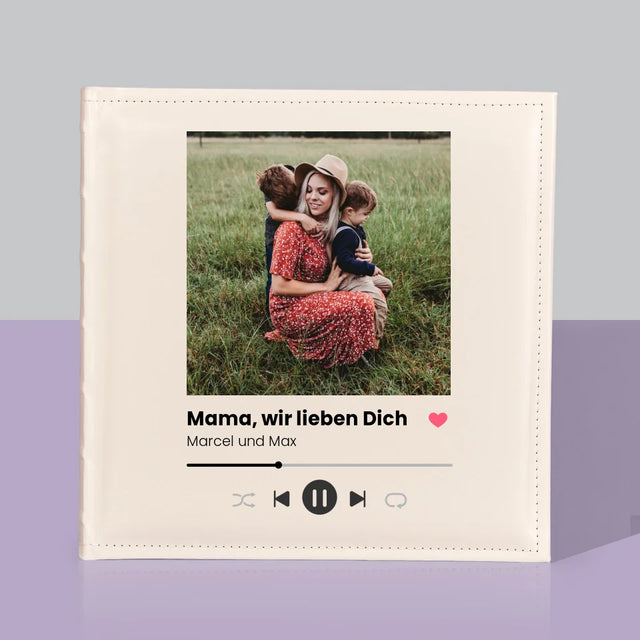 Foto Und Unterschrift: Mama, Wir Lieben Dich - Fotoalbum