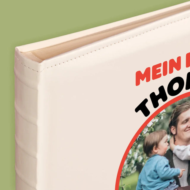 Foto Und Unterschrift: Papa, Mein Held - Fotoalbum