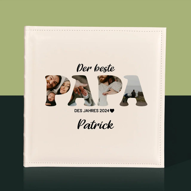 Buchstaben-Collage: Bester Papa Des Jahres - Fotoalbum