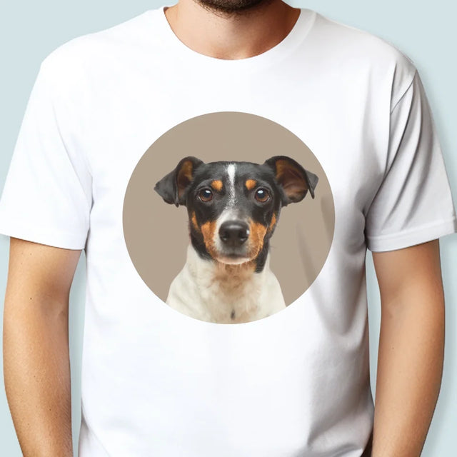 Foto: Dein Hund - T-Shirt Für Herren