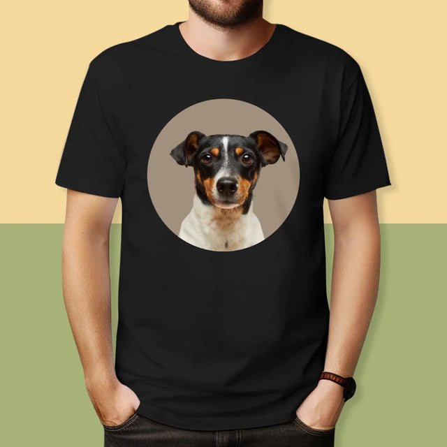 Foto: Dein Hund - T-Shirt Für Herren