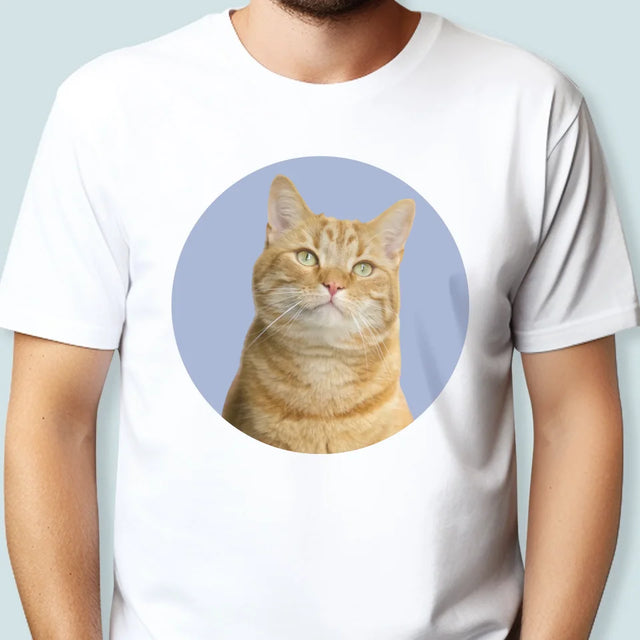 Foto: Deine Katze - T-Shirt Für Herren