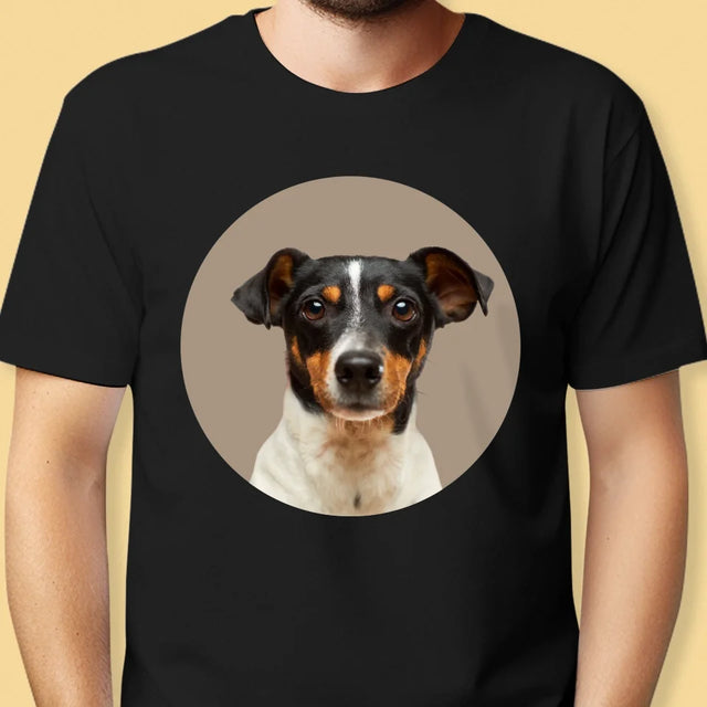 Foto: Dein Hund - T-Shirt Für Herren