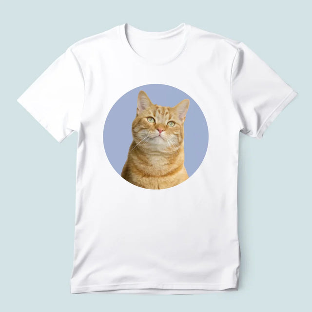 Foto: Deine Katze - T-Shirt Für Herren