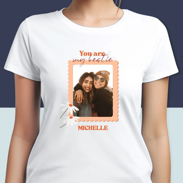 Fotocollage: Besties - T-Shirt Für Damen