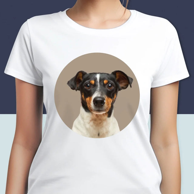 Foto: Dein Hund - T-Shirt Für Damen