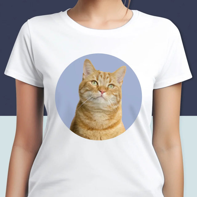 Foto: Deine Katze - T-Shirt Für Damen