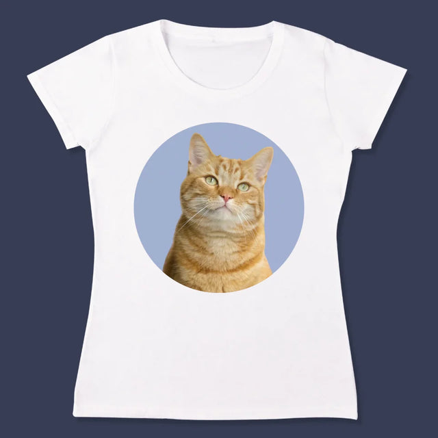 Foto: Deine Katze - T-Shirt Für Damen