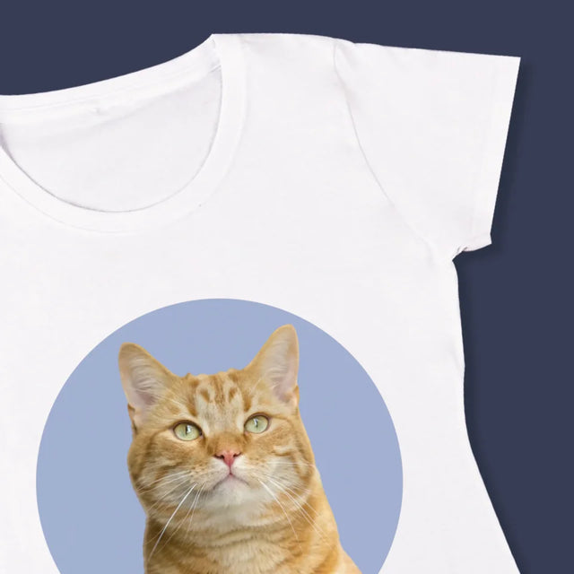 Foto: Deine Katze - T-Shirt Für Damen