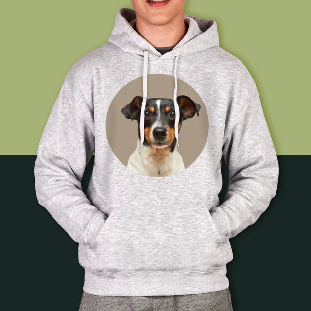 Foto: Dein Hund - Kapuzenpullover Für Herren