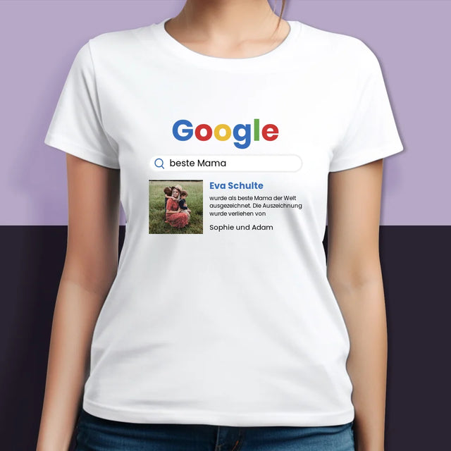 Fotocollage: Ich Brauche Kein Google - T-Shirts Für Paare