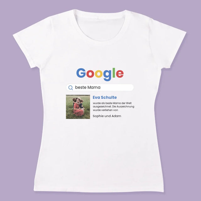 Fotocollage: Ich Brauche Kein Google - T-Shirts Für Paare