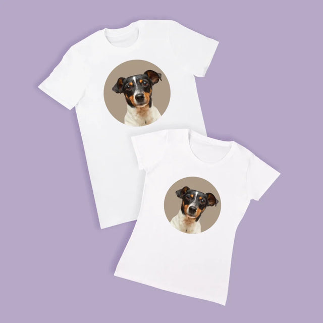 Foto: Dein Hund - T-Shirts Für Paare