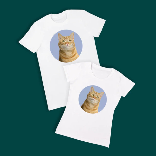 Foto: Deine Katze - T-Shirts Für Paare