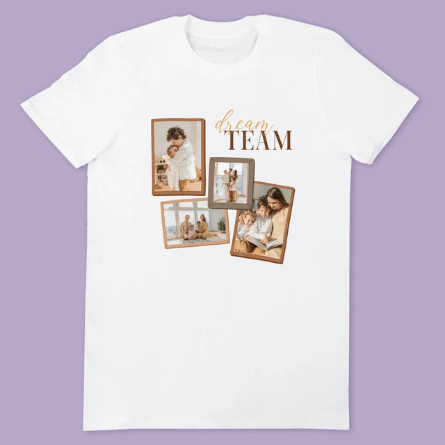 Fotocollage: Dream Team - T-Shirts Für Paare