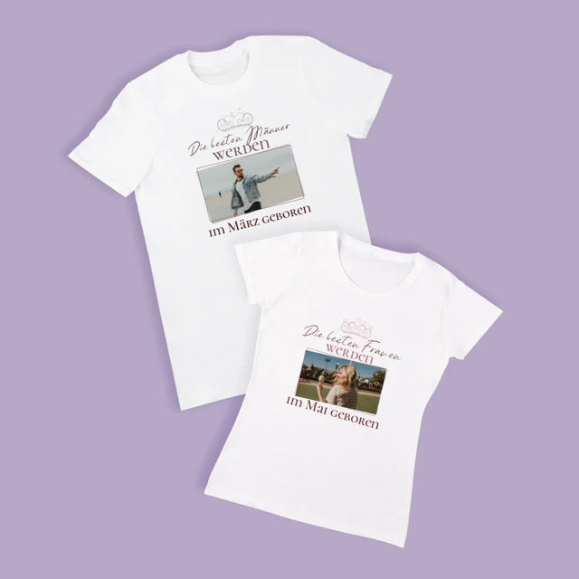 Foto Und Unterschrift: Beste Leute - T-Shirts Für Paare