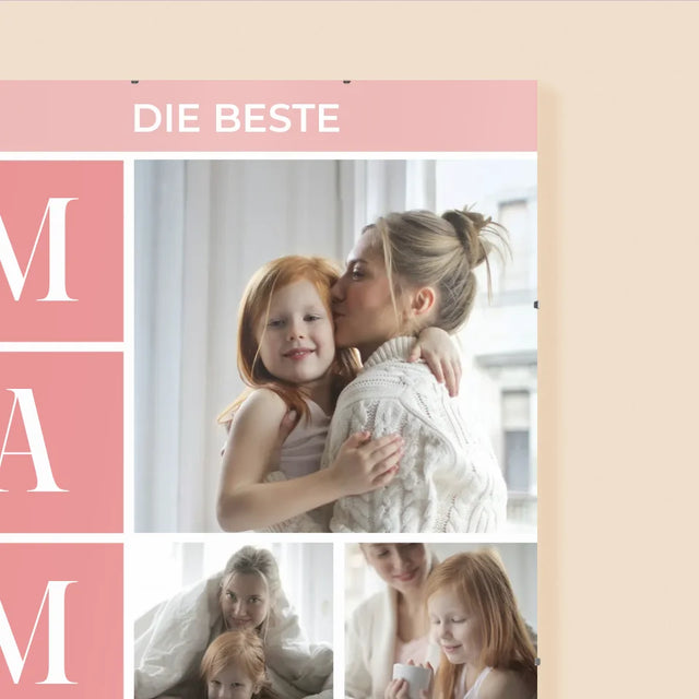 Fotocollage: Beste Mama Collage - Poster