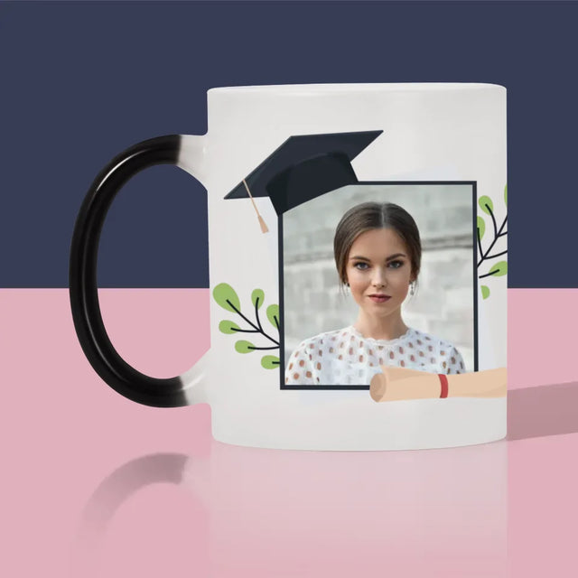 Foto Und Unterschrift: Herzlichen Glückwunsch - Tasse