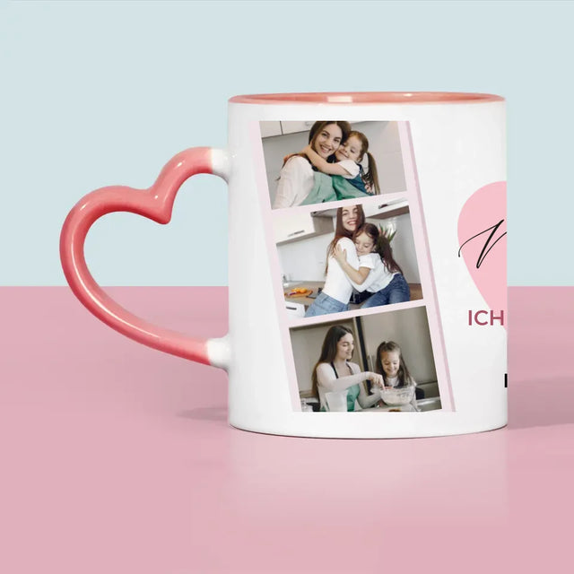 Fotocollage: Mama, Ich Liebe Dich - Tasse