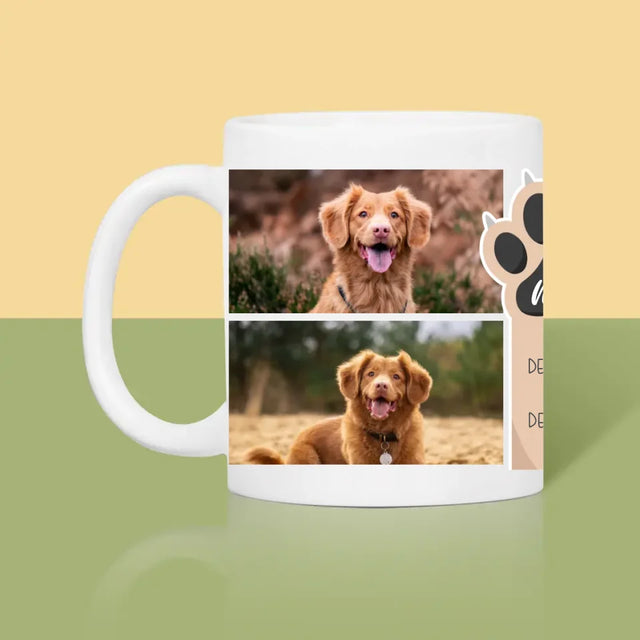 Fotocollage: Bester Hund - Tasse